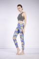 Ladies Starry Printed High Waist High Elastic leggings