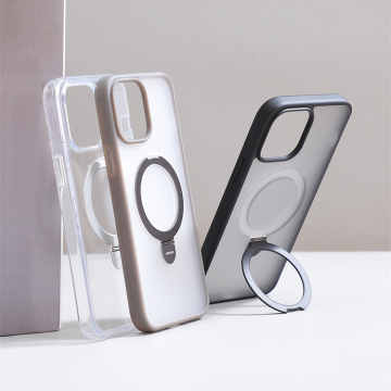 Joyroom Magnetic Phone Case with Holder for iPhone 15