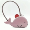 Little whale couple keychain Valentine's day lovely gift key pendant wedding anniversary dolphin expresses love