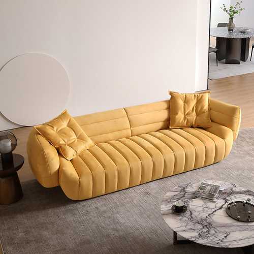 Sofa Upholstery Lengan Pusingan Pusingan