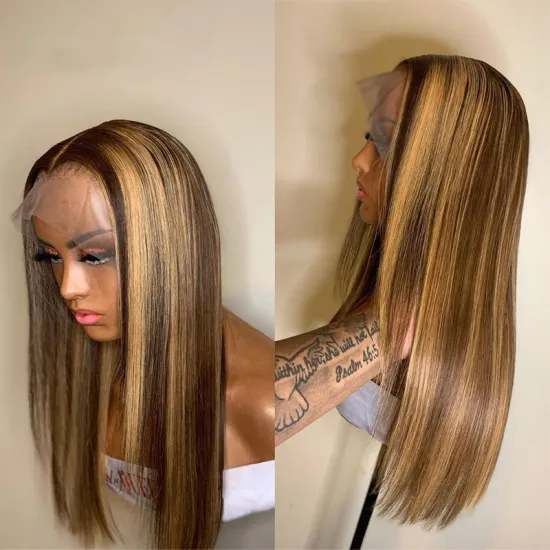 Cheap Price Colored Brazilian Human Hair 1B 30 Blonde Cheap Short Bob Lace Front Wig