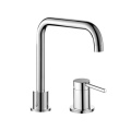 Brass 2 hole kitchen faucet