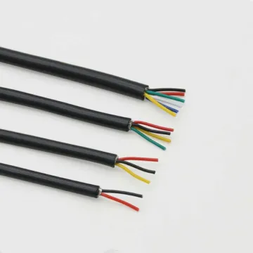 Power Cord and Signal Control Wire: 2-6 Cores, UL2464 Rated, 20-26 AWG, Soft Cable