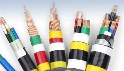 Pvc Insulated Electric Power Cable, 1 / 2 / 3 Cores Electrical Wires And Cables