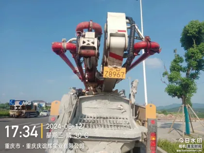 XCMG Used 37m Schwing Concrete Pump Truck HB37V for Sale