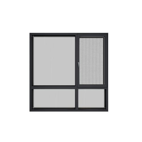 Estanqueidade alta externa de alumínio da janela de batente