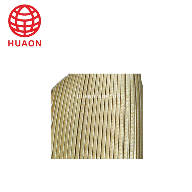 Glass Fiber Film Covered Flat Copper Wire