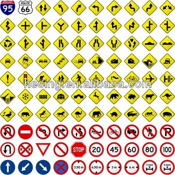 road traffic regulatory signs