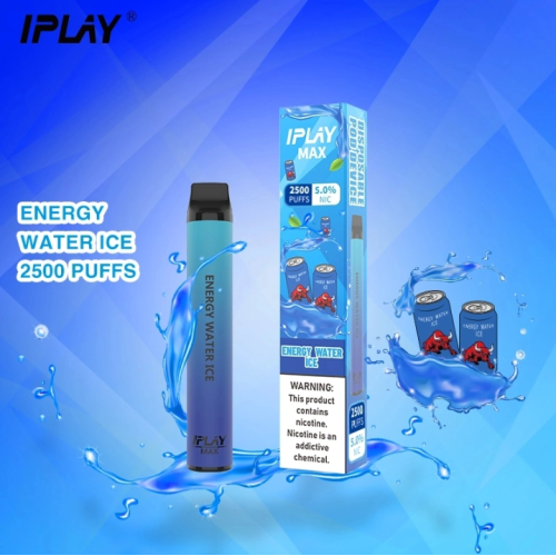 ไออิเล็กทรอนิกส์ที่ใช้แล้วทิ้ง Iplay Max 2500 พัฟ vape