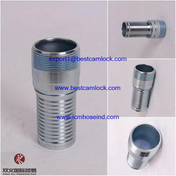 Galvanized carbon steelking combination nipple