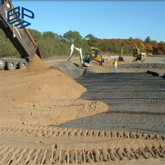advanced equipment for polyester geogrid for civil engineering construction