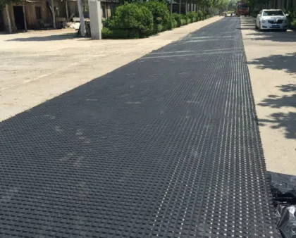 Fiberglass geo grid composite geotextile fabric