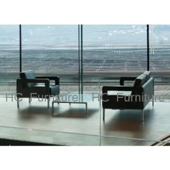 Black PU leather office sofa,modern design office furniture,couches