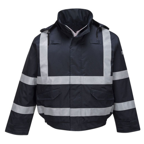 Berkualiti tinggi Bomber Bomber Jacket Reflective Workwear