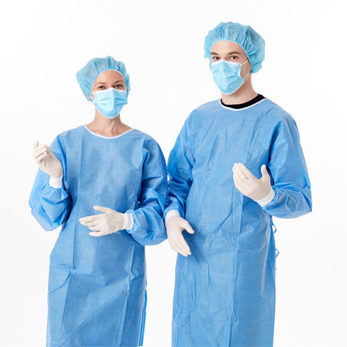 Sjukhus nonwoven steril kirurgisk klänning