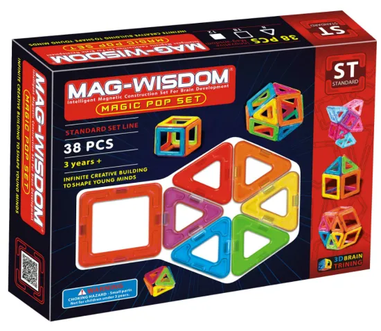 MAG-WISDOM Innovative Plastic Building Toys