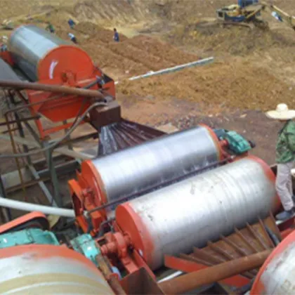 Hot Selling Wet Iron Ore Drum Magnetic Separator for Mineral Processing