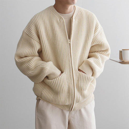 男のための新しいファッションニットセーター