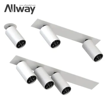 Customizable ALLWAY Anti-Glare Die-Casting Aluminum LED Spot Light in Multiple Colors for Indoor Office, Home, and Hotel Use
