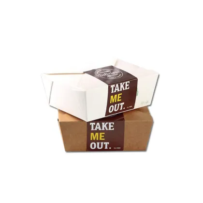 Food Grade Paper Packaging Boxes for Food to Go