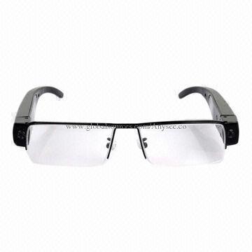 Spy Camera Eyewear Glasses, Supports Video + Audio + Photograph + Webcam
