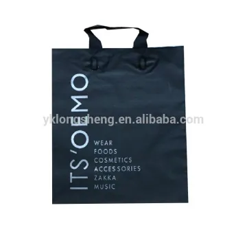 biodegradable EPI soft flexi loop carry bag