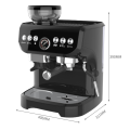 15bar Coffee Maker With Grinder Machine