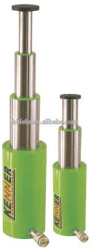 Telescopic single-acting cylinder