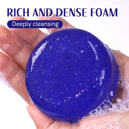 Handmade Glycerin Soap - Private Label Bath Cleansing Moisturizing Gemstone Shape Magic Starry Sky Lucky Star