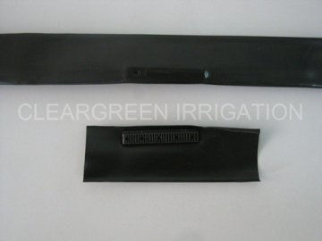 Drip Tape with Double faced Passageway of Flat Emitters