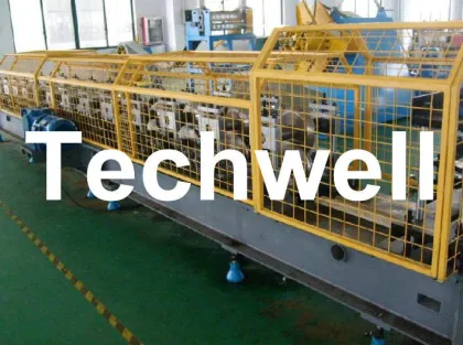 16 Forming Station Rainwater Gutter Roll Forming Machine For Rainwater Gutter