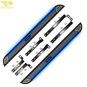 Maremlyn Aluminum Alloy Wireless Solar LED Light Running Board for SUV