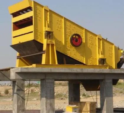 hot sinter vibrating screen