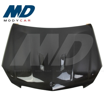 Black Series Style Carbon Fiber Hood for 2011-2014 Mercedes-Benz C-Class W204 AMG C63