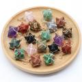 Merkaba Star Stone Pendants for Necklace Jewelry