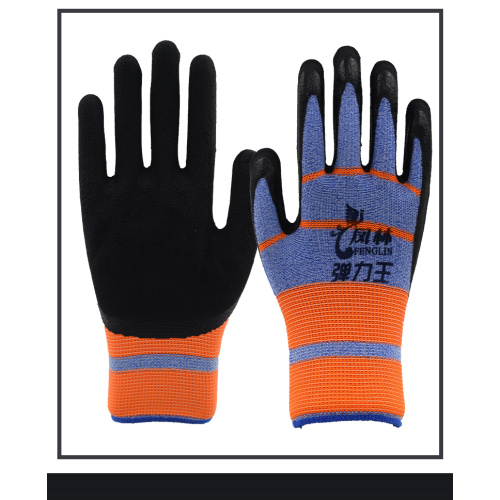 Lightweight Nylon Foamed Rubber Gloves for Daily Use