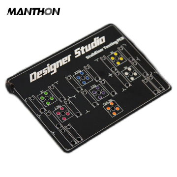 Bàn phím PCB Tấm gắn ổn định và công tắc TESTER