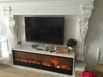 60 inch Inches 3d Decor Flame Electric Fireplace