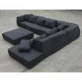 Modular mặt cắt vải BB Italia uốn cong tái sản xuất sofa
