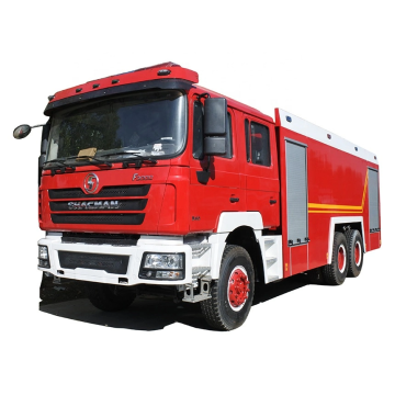 Shacman 6X4 Mobile Dry Powder Foam Combined Fire Engine Truck with 60-Meter Pump