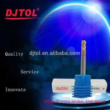 FOUR FLUTES END MILLS CNC Engraving Tools-AS4LX06