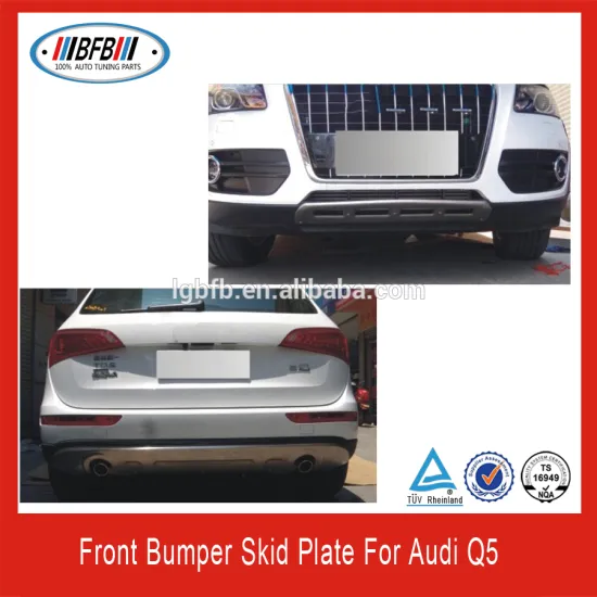 2009-2013 STAINLESS STEEL FRONT AND REAR SKID PLATE FOR AUDI Q5