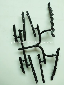 Plastic injection mold auto air vent molding