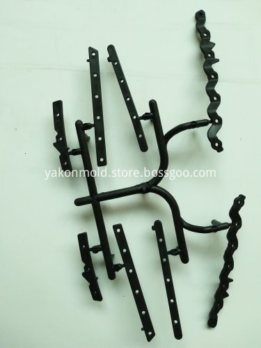Plastic injection mold auto air vent molding