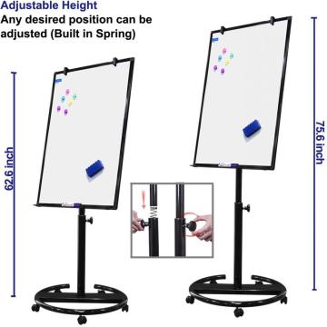 24''x36'' Whiteboard  Flipchart Hook Height Adjustable