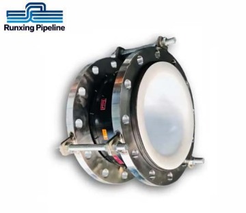Ss304 Chemical Pipeline Flexible Ptfe Rubber Expansion Joint
