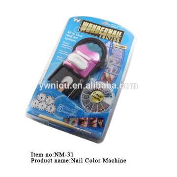 NM-31super quality Stamp Nail Polish Nail Art Printing Color DIY Machine