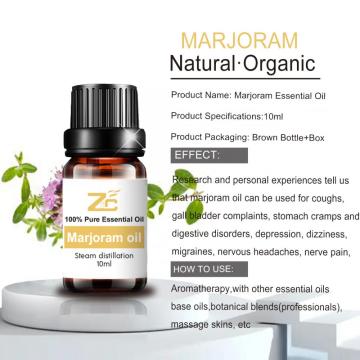 Óleo essencial de marjoram doce a granel doce natural 100% puro