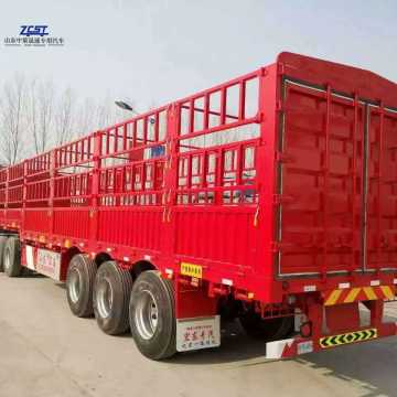 3-4 Axle Fence Drop Side Board Sidewall Trailer