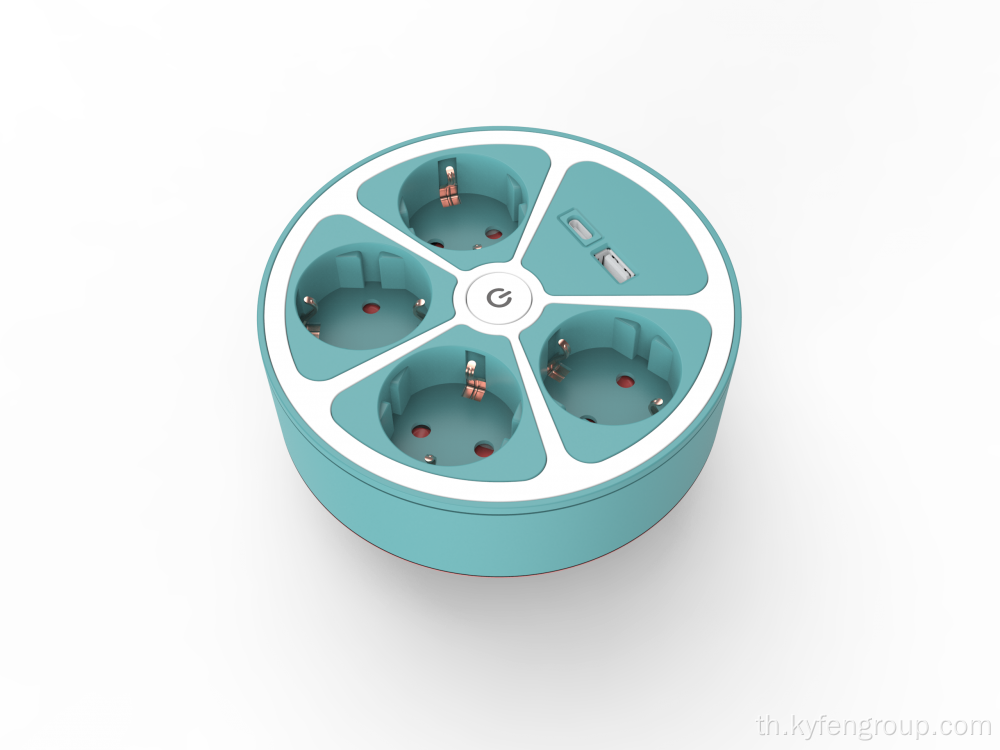 แถบ Power Germany Power 4 หลุมใหม่พร้อม USB